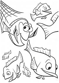 Desenhos de peixes para colorir – Página de colorir 89