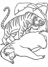 Desenhos de tigres para colorir – Página de colorir 32