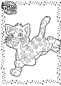 Desenhos de tigres para colorir – Página de colorir 39