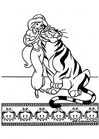 Desenhos de tigres para colorir – Página de colorir 68