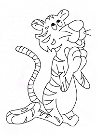 Desenhos de tigres para colorir – Página de colorir 76