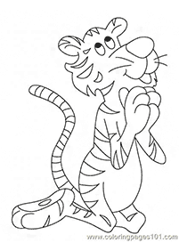 Desenhos de tigres para colorir – Página de colorir 87