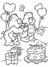 Desenhos de ursos para colorir – Página de colorir 60