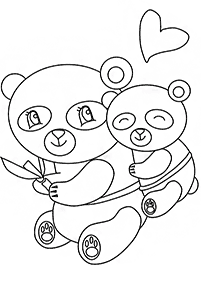 Desenhos de ursos para colorir – Página de colorir 63