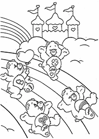 Desenhos de ursos para colorir – Página de colorir 68