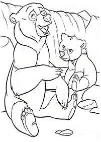 Desenhos de ursos para colorir – Página de colorir 89