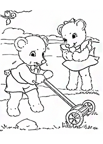 Desenhos de ursos para colorir – Página de colorir 90