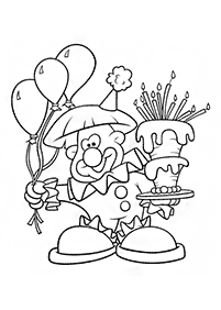 desenhos de aniversário para colorir - Página de colorir 82