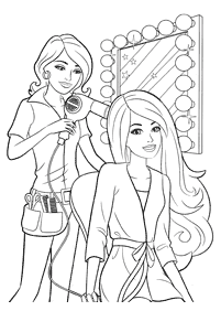 Desenhos para colorir da Barbie - Página de colorir 111