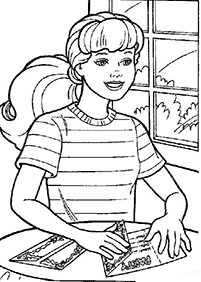 Desenhos para colorir da Barbie - Página de colorir 26