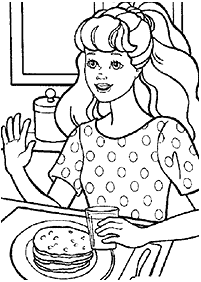 Desenhos para colorir da Barbie - Página de colorir 30