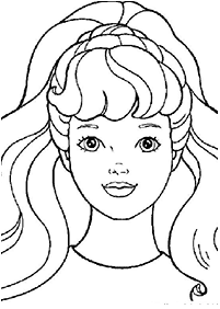 Desenhos para colorir da Barbie - Página de colorir 44