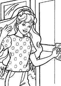 Desenhos para colorir da Barbie - Página de colorir 46