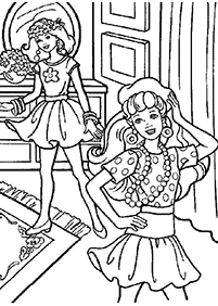 Desenhos para colorir da Barbie - Página de colorir 56