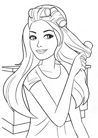 Desenhos para colorir da Barbie - Página de colorir 73