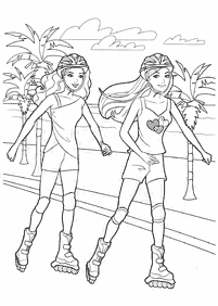 Desenhos para colorir da Barbie - Página de colorir 89