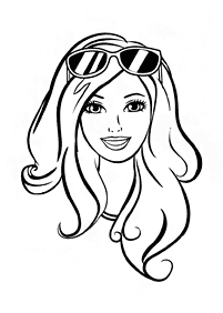 Desenhos para colorir da Barbie - Página de colorir 99