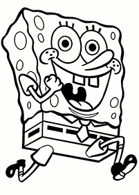 Desenhos para colorir do Bob Esponja – Página de colorir 31