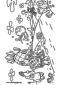 Desenhos para colorir do Bob Esponja – Página de colorir 33