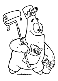 Desenhos para colorir do Bob Esponja – Página de colorir 37