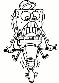 Desenhos para colorir do Bob Esponja – Página de colorir 41