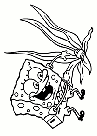 Desenhos para colorir do Bob Esponja – Página de colorir 42