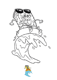 Desenhos para colorir do Bob Esponja – Página de colorir 43