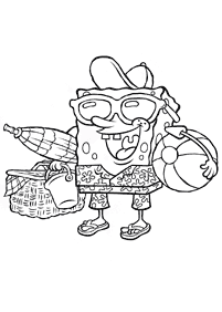 Desenhos para colorir do Bob Esponja – Página de colorir 46