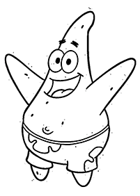 Desenhos para colorir do Bob Esponja – Página de colorir 52