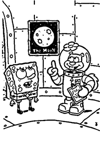 Desenhos para colorir do Bob Esponja – Página de colorir 54