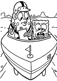 Desenhos para colorir do Bob Esponja – Página de colorir 55