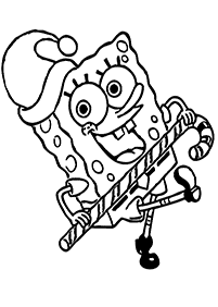 Desenhos para colorir do Bob Esponja – Página de colorir 63