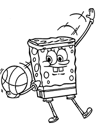 Desenhos para colorir do Bob Esponja – Página de colorir 79