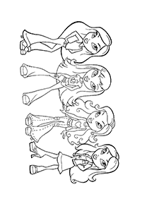 desenhos para colorir das Bratz - Página de colorir 26