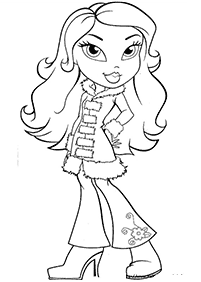 desenhos para colorir das Bratz - Página de colorir 29