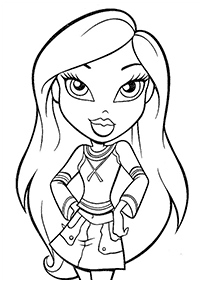 desenhos para colorir das Bratz - Página de colorir 32