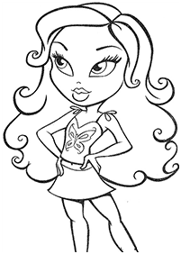 desenhos para colorir das Bratz - Página de colorir 33