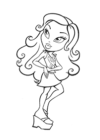 desenhos para colorir das Bratz - Página de colorir 35