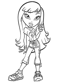 desenhos para colorir das Bratz - Página de colorir 40