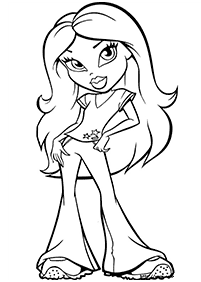 desenhos para colorir das Bratz - Página de colorir 41