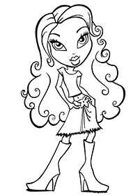 desenhos para colorir das Bratz - Página de colorir 42