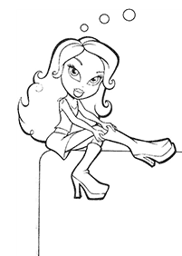 desenhos para colorir das Bratz - Página de colorir 46