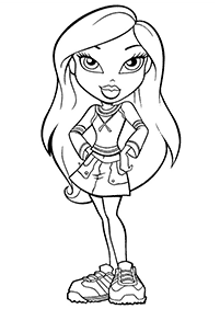 desenhos para colorir das Bratz - Página de colorir 49