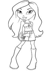 desenhos para colorir das Bratz - Página de colorir 5