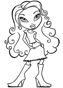 desenhos para colorir das Bratz - Página de colorir 51