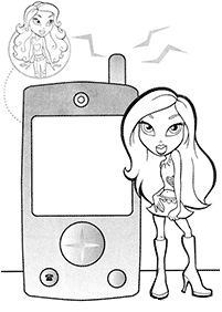 desenhos para colorir das Bratz - Página de colorir 53