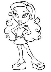 desenhos para colorir das Bratz - Página de colorir 54