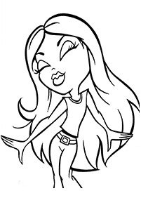 desenhos para colorir das Bratz - Página de colorir 56