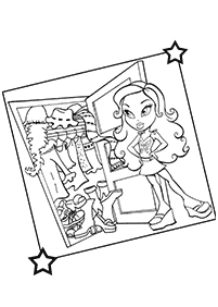 desenhos para colorir das Bratz - Página de colorir 58