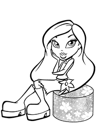 desenhos para colorir das Bratz - Página de colorir 59